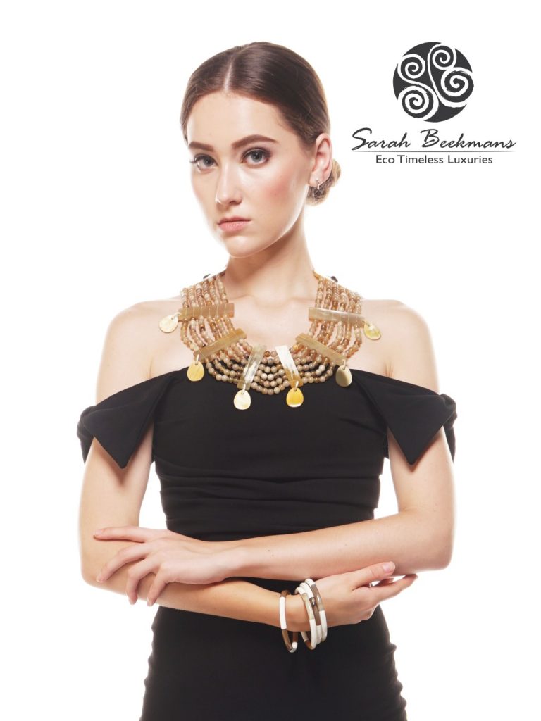 horn bead necklace poster 1 sarah beekmans
