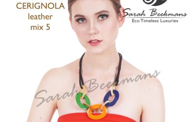 Horn pendant is a luxury ethical jewelry