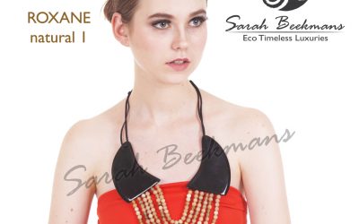 Double horn necklace is an eco-friendly jewelry