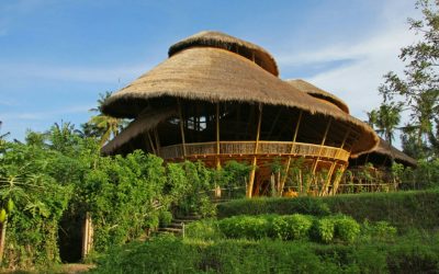Green School Bali is the first bamboo school in the world