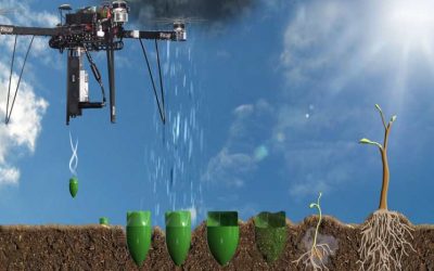 Tree planting drone Restore Environmental Rights