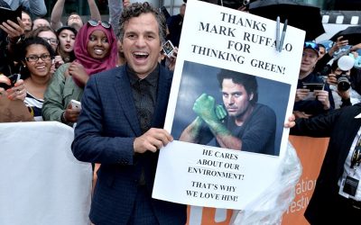 Mark Ruffalo, actor Hulk who is also an environmental activist