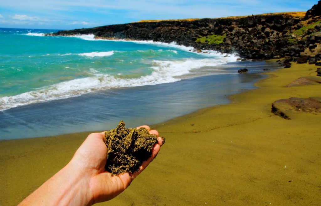 green sand beach hawaii
