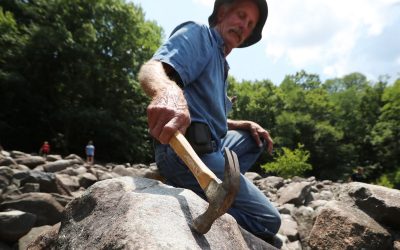 Ringing Rocks in Pennsylvania