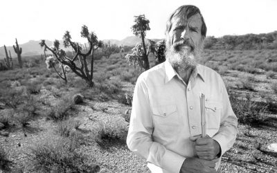 Edward Abbey American writer who loves the environment