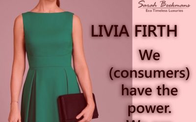 Livia Firth and the Green Carpet Challenge