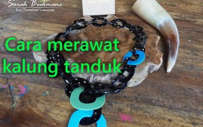 How to take care the horn jewelry