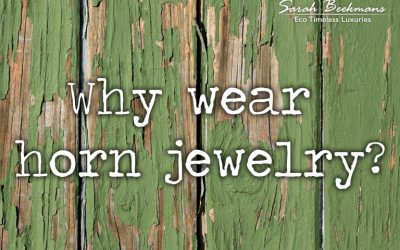 Why wear horn jewelry?