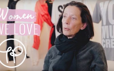 Katharine Hamnett With Her Political Tshirt