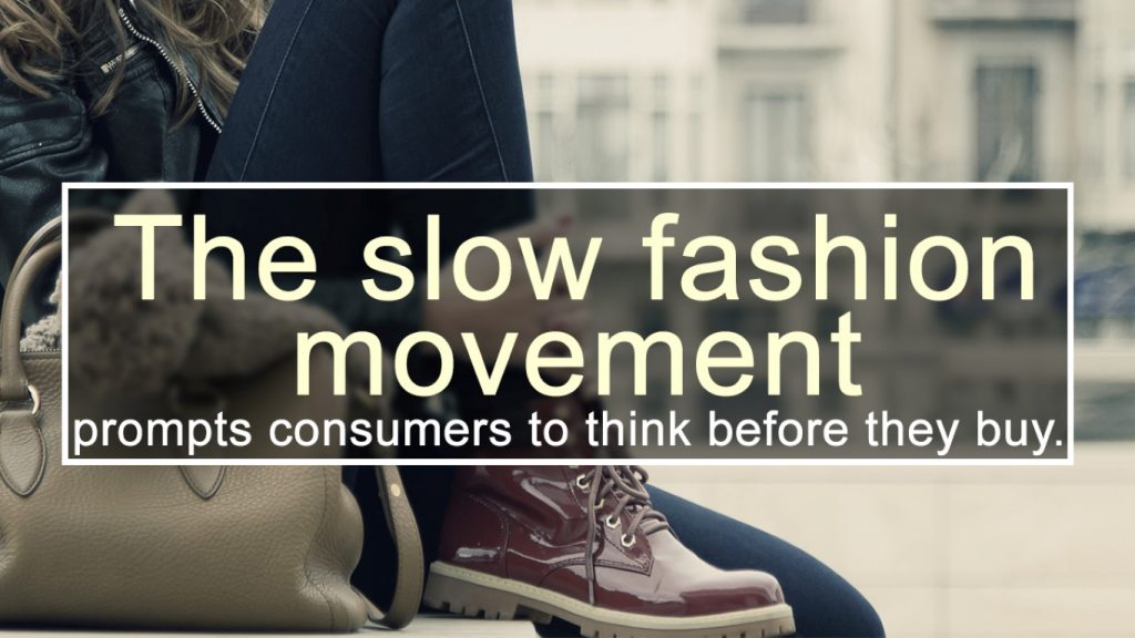 slow fashion movement