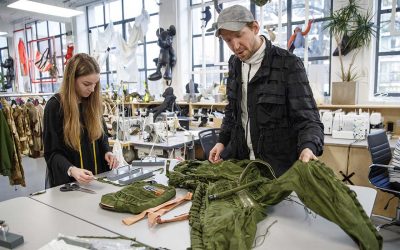 Why is Christopher Raeburn known as King of Recycling?